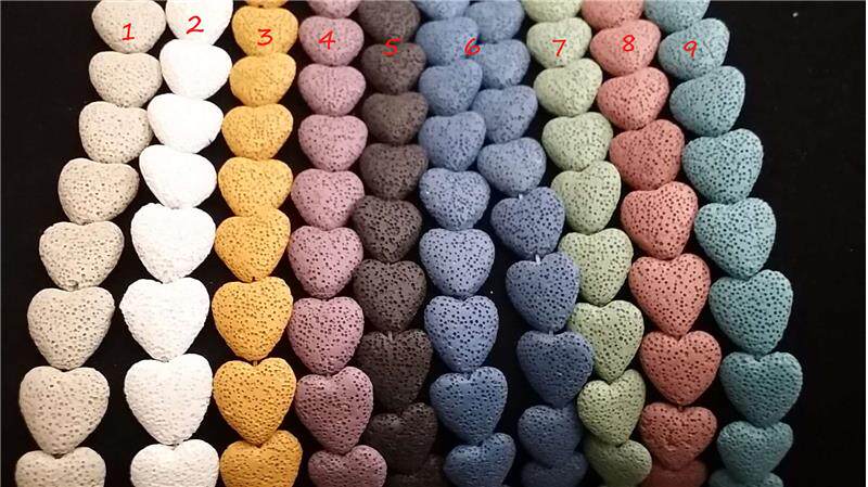Blue Heart Volcanic Stone Necklace – Unique Fashion Pendant Jewelry O1CN01ADNs14283ifWP5xKQ !!2215945927877