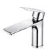 304 Stainless Steel Faucet for Home Use, Suitable for Washbasins, Bathroom Sinks, and Vanity Sinks, Single Hot and Cold Water for Face Washing