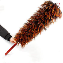 Chicken Feather Duster Real Household Dusting Off Hair Auto Clean Retractable Sweep Dust Wedding Escort Wed Chicken Hair Sweep Away