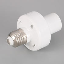 Smart remote control lamp holder home bedroom bedside lamp holder wireless remote control switch screw E27 lamp holder