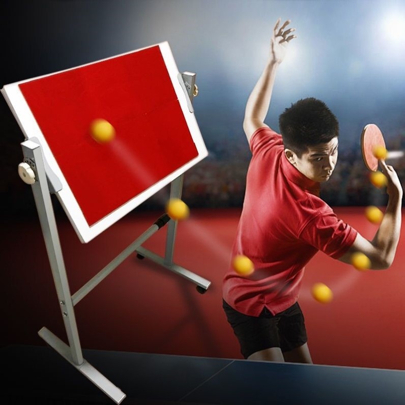 Table tennis Self-practice rebound board from playing table tennis to play trainer One person to play table tennis theorizer for slapboard-Taobao