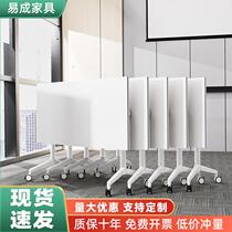 Conference table folding training table movable office desk training table and chair combination splicing long table student desk