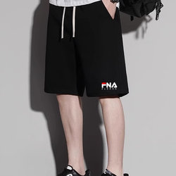 Peile Official Website Genuine Pure Cotton Shorts for Men 2025 New Summer Thin Sports Pants Loose Casual Five-Point Shorts