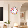 Star Kirby Wall Clock Cartoon Animation Creative Modern Wall Hanging Acrylic