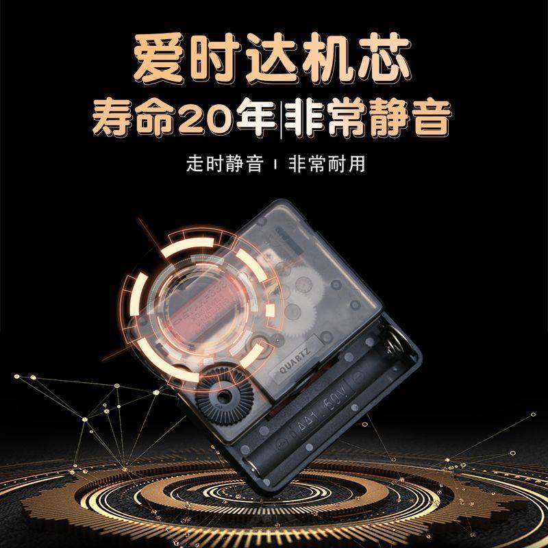 Table Clock for Home Living Room, Stylish Clock, Desktop Ornament, European Style Silent Desktop Clock, Simple Quartz Table Clock, Home Decoration