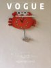 Cute Cartoon Little Crab Wall Clock Swinging Clock Creative Silent Japanese Dopamine Clock Creative Clock Exclusive