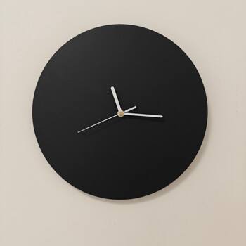 Magnetic Anime Badge Iron Plate Clock Two-Dimensional Refrigerator Magnet Wall Clock Living Room Bedroom Blind Box Wall Clock