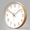 6514 Wall Clock Living Room Clock Simple and Stylish Digital Clock Wall Watch Modern Silent Accurate Quartz Clock