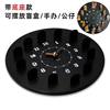 Blind Box Wall Clock Blackboard Iron Magnet Magnetic Wall Hanging DIY Clock Art Table Living Room Home Decoration