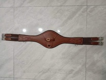 2024 New Imported British Breast Guard Barrier Belt Genuine Leather Horse Belt Saddle Accessories Ludong Horse Harness