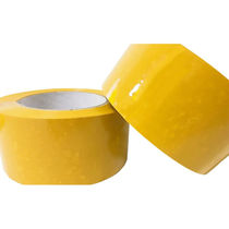 Luogang 6 0 width 2 4cm thick 150 beige 8 rolls express transparent tape thick tape sealing tape sealing adhesive