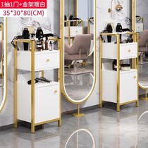 Internet Red Tides Shop Beauty Hair Shop Tool DESK MIRROR DESK HAIRCUT SMALL STROLLER HAIRDRESSESHOP TRAVAIL CABINET HAIR SALON SPECIAL