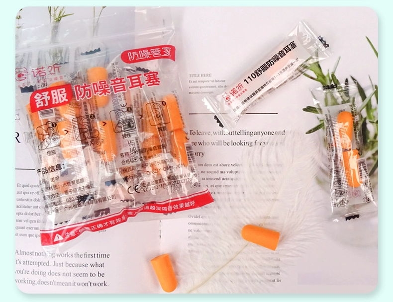 Nút bịt tai chống ồn chống ồn ngủ sinh viên ký túc xá đặc biệt ngủ nghiêng thoải mái xốp nhân tạo siêu giảm ồn nút nhét tai chống ồn