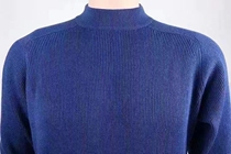 Winter sweater blue sweater cardigan suit