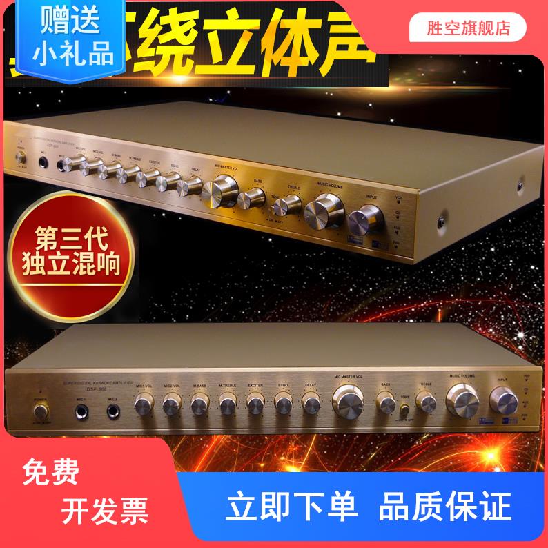 Reverberator Home Microphone reverberation instrumental front stage karaoke effectors Home power amplifier Conference KTV tuning sound K Song-Taobao
