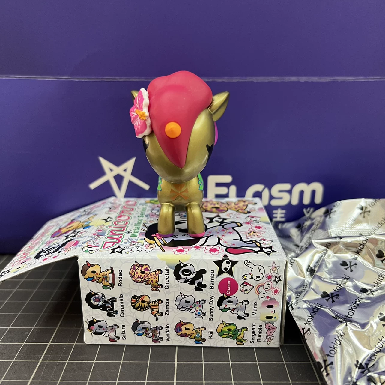 TOKIDOKI Тайо Цидуки единорог металлическая цветовая система 2 поколения второе поколение второе поколение Kaili гибискус ручной работы подарок на день рождения