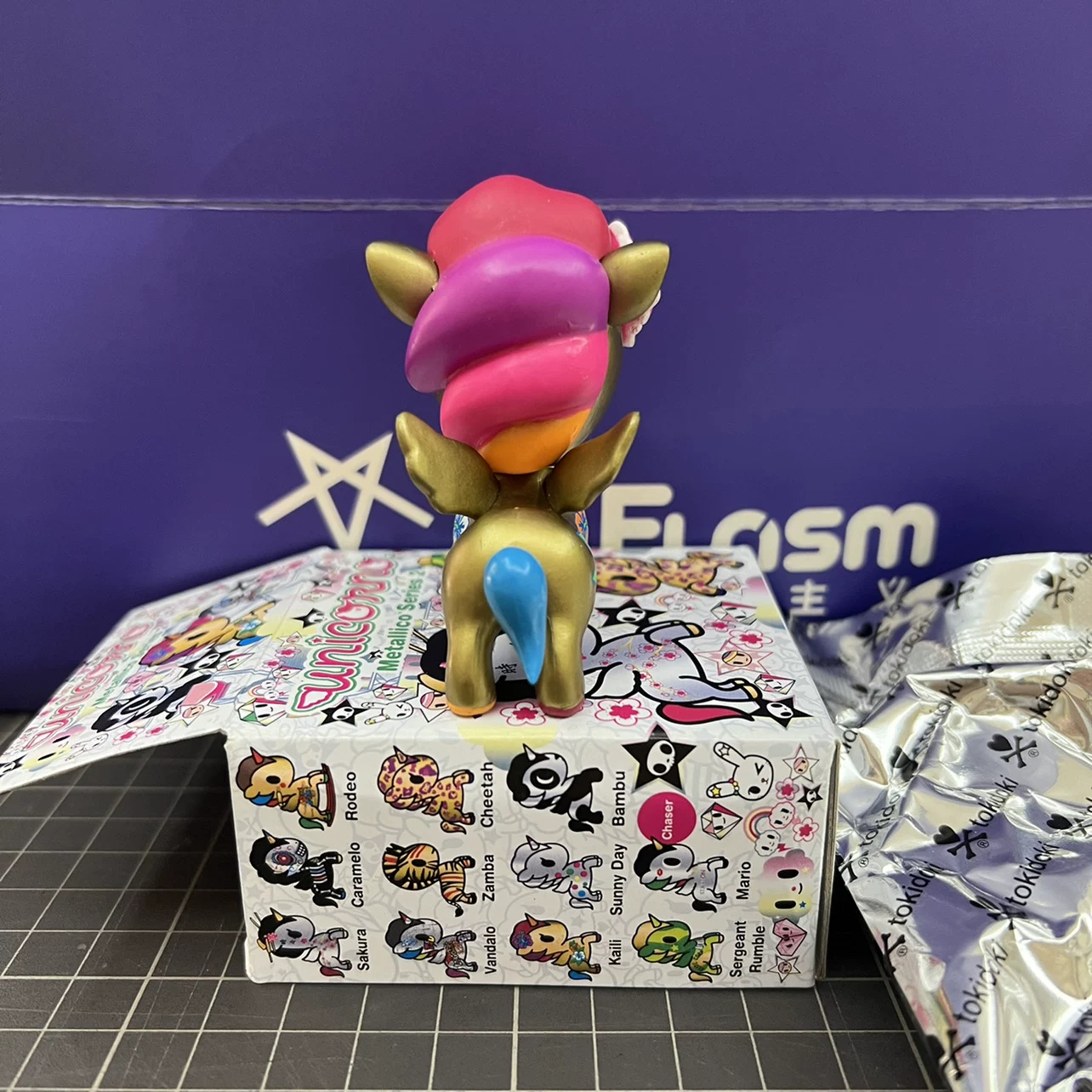 TOKIDOKI Тайо Цидуки единорог металлическая цветовая система 2 поколения второе поколение второе поколение Kaili гибискус ручной работы подарок на день рождения