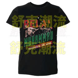 Ufc Belal Muhammad Mixed Martial Arts Mma Short-Sleeved Pure Cotton Loose T-Shirt for Men