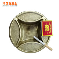 Creative pure copper ashtray hotel home decoration office retro high-end metal ashtray new product