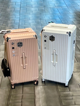 Scarecrow official flagship store official website thickened suitcase womens Japanese large-capacity suitcase 40-inch Internet celebrity trolley