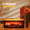 Flame Humidifier Aromatherapy Machine Simulated Fireplace Office Bedroom Living Room Silent Bedside Birthday Christmas Gift