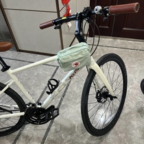 Bicycle bag front hanging bag mountain bike front beam bag crossbar bag road bike riding equipment complete set of waterproof storage