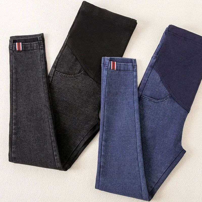 Denim Jeans Maternity Pants For the Pregnant Women Clothes Nursi