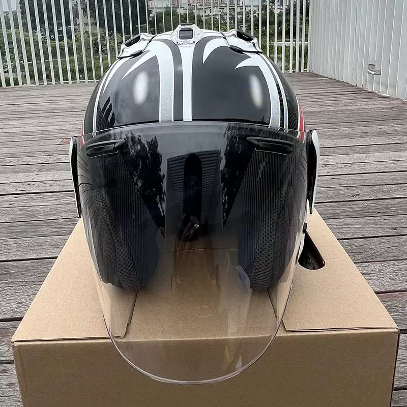 Lens, half helmet, 4