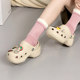 Crocs Crocs ເກີບຜູ້ຍິງ Crocs Thick-Soled Cloud Crocs Beach Shoes Sandals 206750