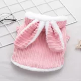 Демисезонный милый удерживающий тепло кролик, пуховик, кот, осенний сезон, увеличенная толщина