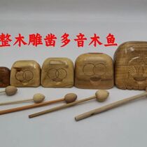 Worshiping Buddha camphor wood fish ritual solid wood log Buddhist tools meditation wood carving percussion camphor musical instruments