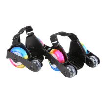 Roller skates skates PU auxiliary wind and fire belt light wheel learning wheel starry sky childrens four-wheel runaway shoes roller skates glow