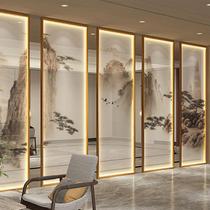 Entrance entrance cabinet modern minimalist living room partition cabinet light luxury wood glass screen cabinet minimalist style entry shoe cabinet