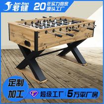 Le constructeur est droit pour la table de football de table de football 8 pôles de football table de table de table de table de foot table de football