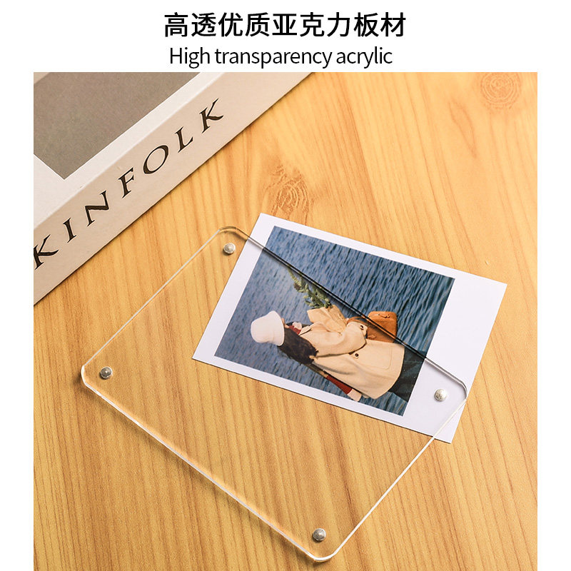亚克力拍立得照片相框Transparent Display Frame：📸迷你收藏家的梦幻之选！ -一次成像相册-淘宝好物网