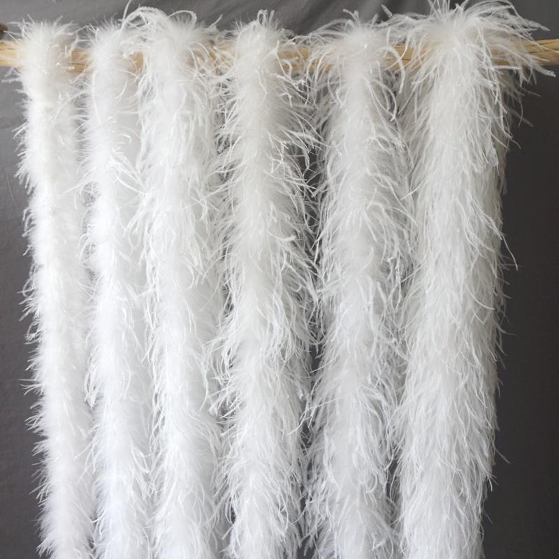 Multilayer encryption plus coarse ostrich feathers rump wool dresses Dance Suit Dress Fashion Diy Handmade Clothing Accessories-Taobao