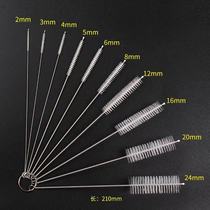 Water dispenser pumping pipe brush water bag brush tea set cleaning brush stainless steel brush hose straw brush extended handle cleaning pipe brush
