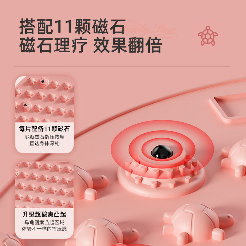 爱喜健身小乌龟硅胶指压板第八代，2026足底按摩新趋势了解一下？