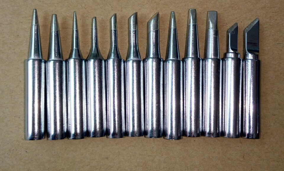 KEYIDA lead-free soldering iron head welding head 900M-T-I B K C welding nozzle with 936 series soldering station