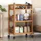 Nanzhu storage rack is simple and small apartment for home tea table