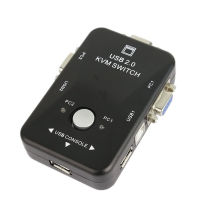 Cinyobo kVM switch USB PS2 multi-computer host VGA cable connected to 1 monitor