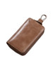 2025 New Model Key Case Large Capacity Genuine Leather Texture Key Storage Bag Men's Car Key Case Cover Women's