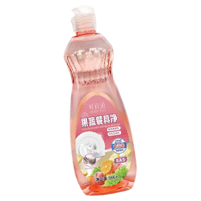 可百道果蔬餐具净洗洁精600g/瓶食品可用洗蔬菜水果去油洁净餐具