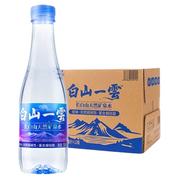 白山一云弱碱矿泉水350mL*12瓶
