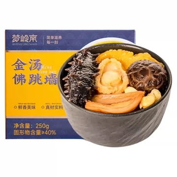 梦岭南金汤佛跳墙5盒1250g