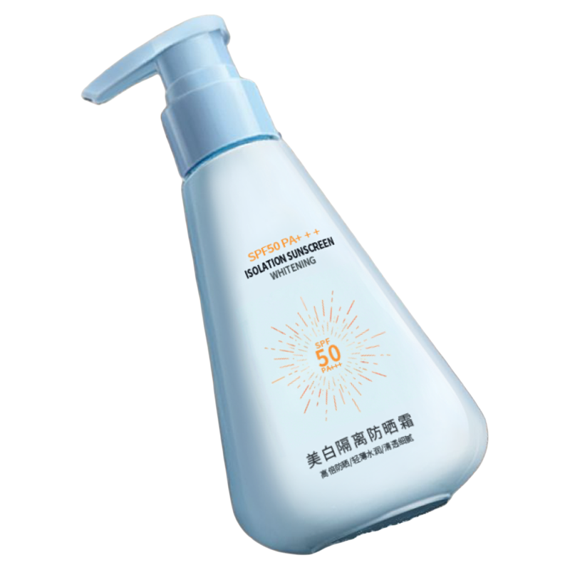 aesiley蓝胖子防晒霜200g清爽不油腻乳液水感SPF50+倍防紫外线女