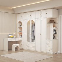 Armoire dangle de style crème avec bureau intégré armoire de bureau dordinateur avec bureau décriture maison française simple