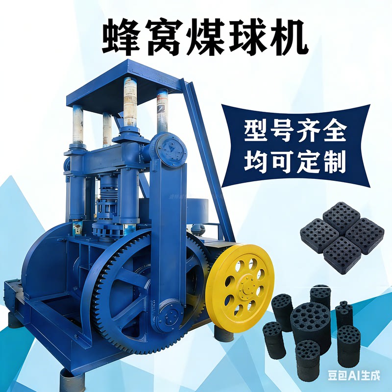Large-Scale Orchid Charcoal Barbecue Charcoal Press Molding Machine, Orchid Charcoal Flame Barbecue Charcoal Stick Making Machine Equipment, Charcoal Powder Forming Machine