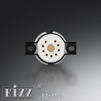 EIZZ HI-END grade 9-pin beryllium copper gold-plated steel porcelain electronic tube holder 12AX7 6922