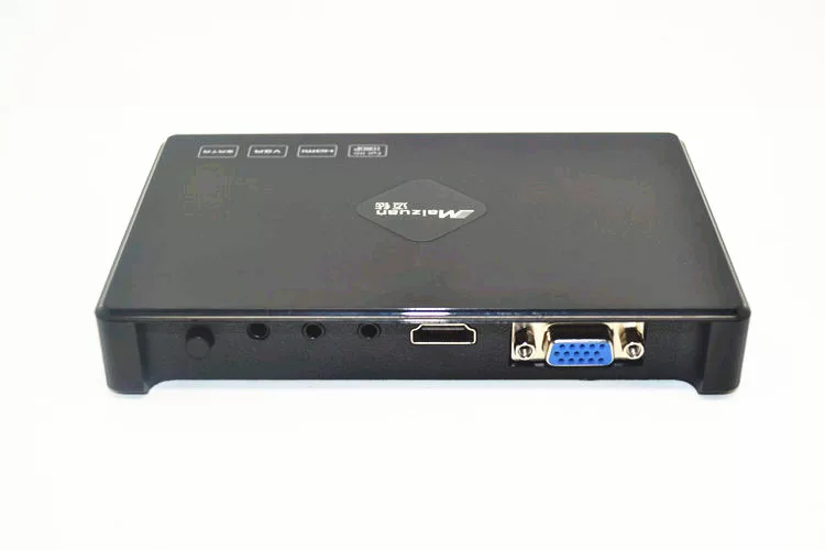 M4S HD плеер с жестким диском 1080P поддерживает встроенный 2,5-дюймовый HDD VGA монитор/проектор